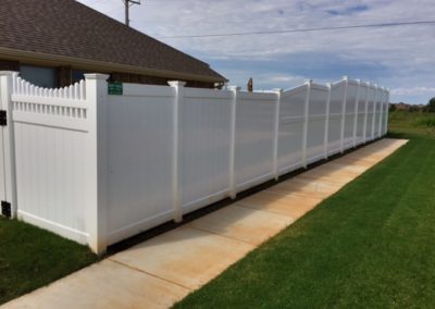 8' Fence Installation